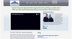 Desktop Screenshot of aadvantagepestcontrol.com